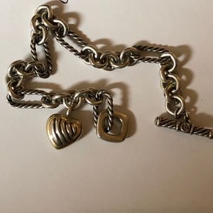 David Yurman Heart Bracelet